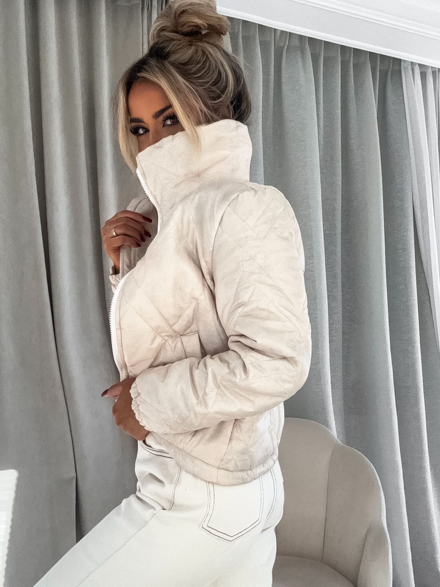 Jacke VESTE III  – beige