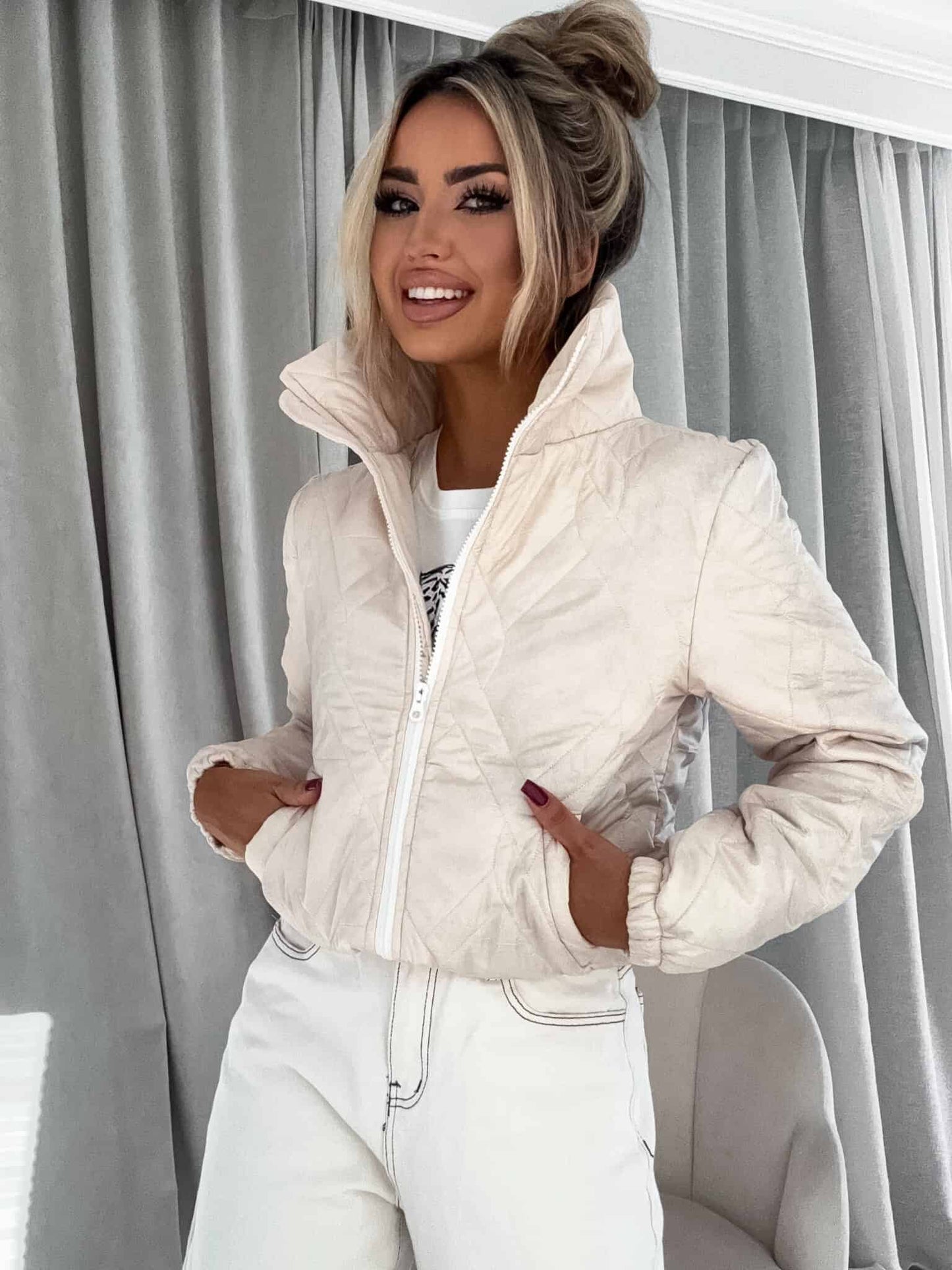 Jacke VESTE III  – beige