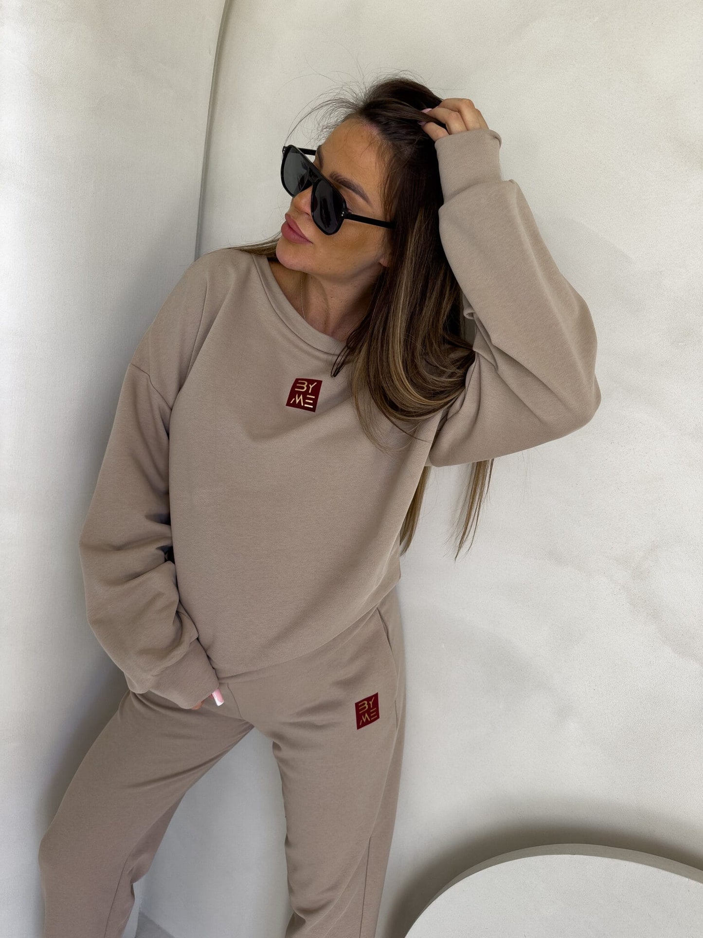 Sweatshirt DEJW - beige