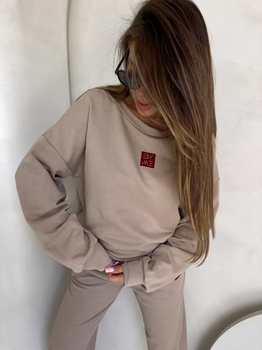 Sweatshirt DEJW - beige