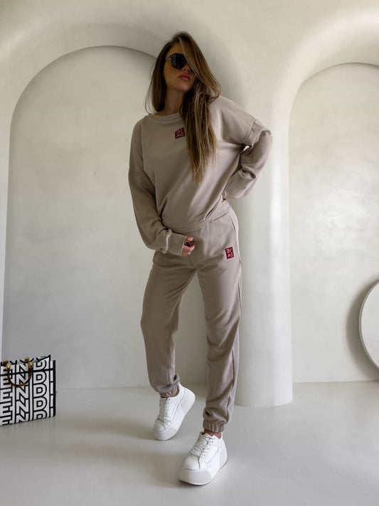 Jogginghose  DEJW – beige