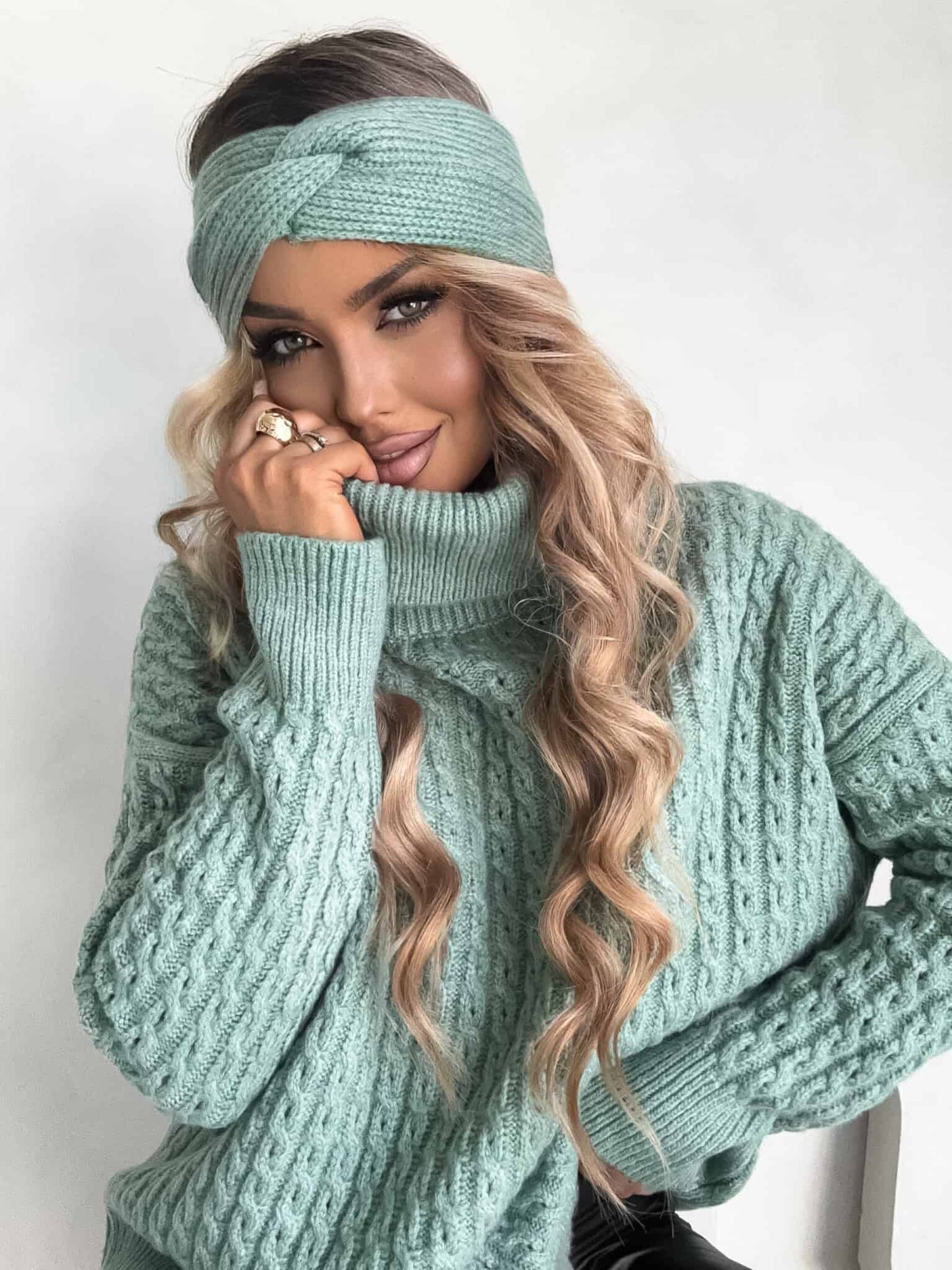 Stirnband CATI - matcha