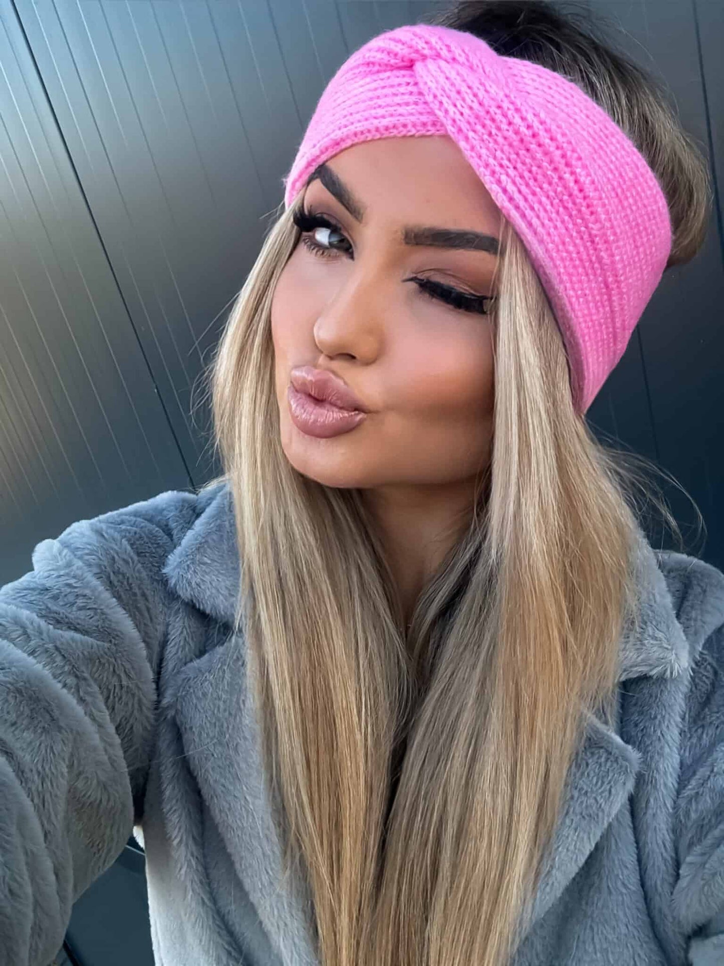 Stirnband CATI - Barbie- rosa
