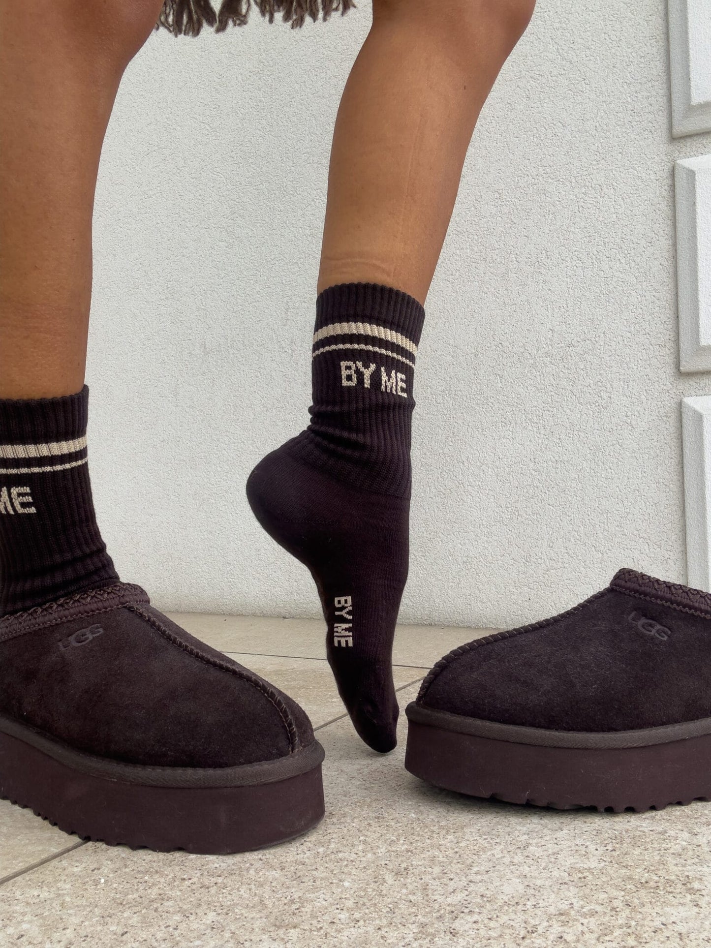 Socken STRIPE –SCHOKOBRAUN
