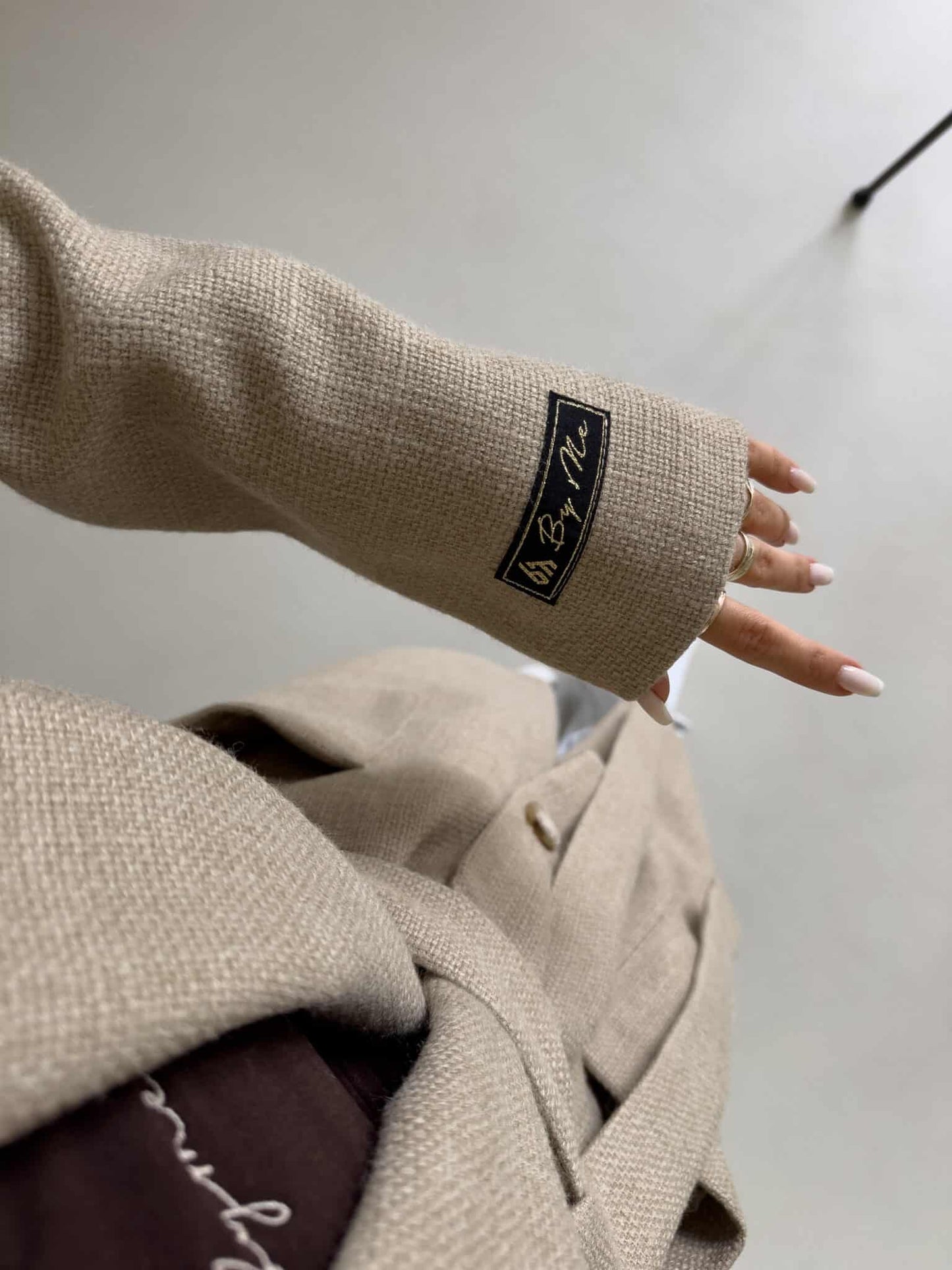 Mantel BOSS – beige