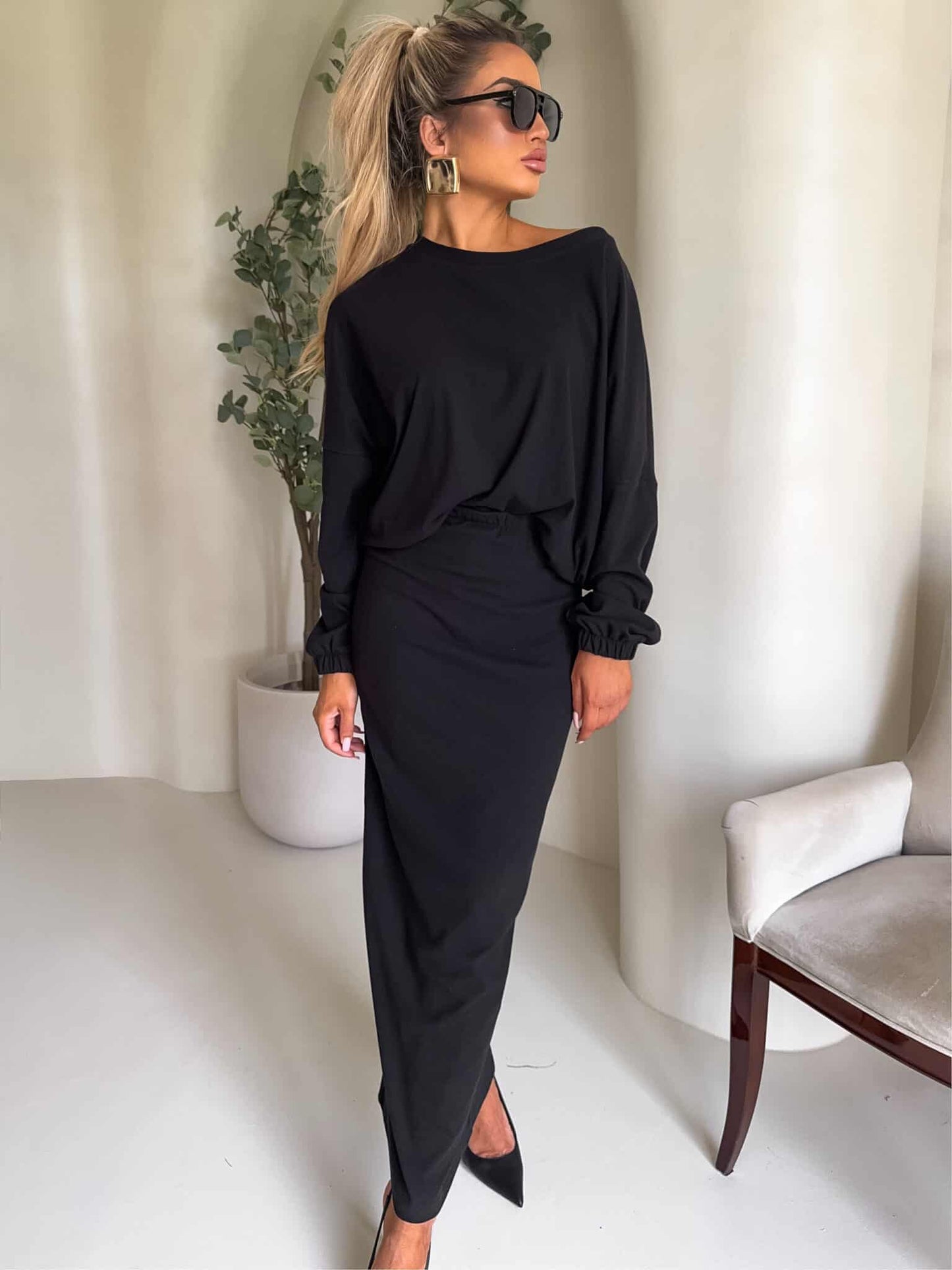 Zweiteiler POLINA – schwarz