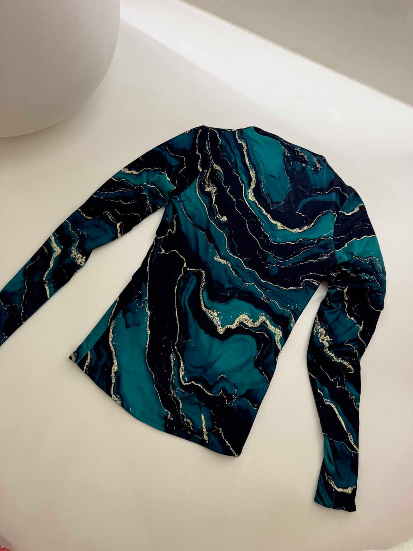 Damenbluse SKIN MARMUREK – grün