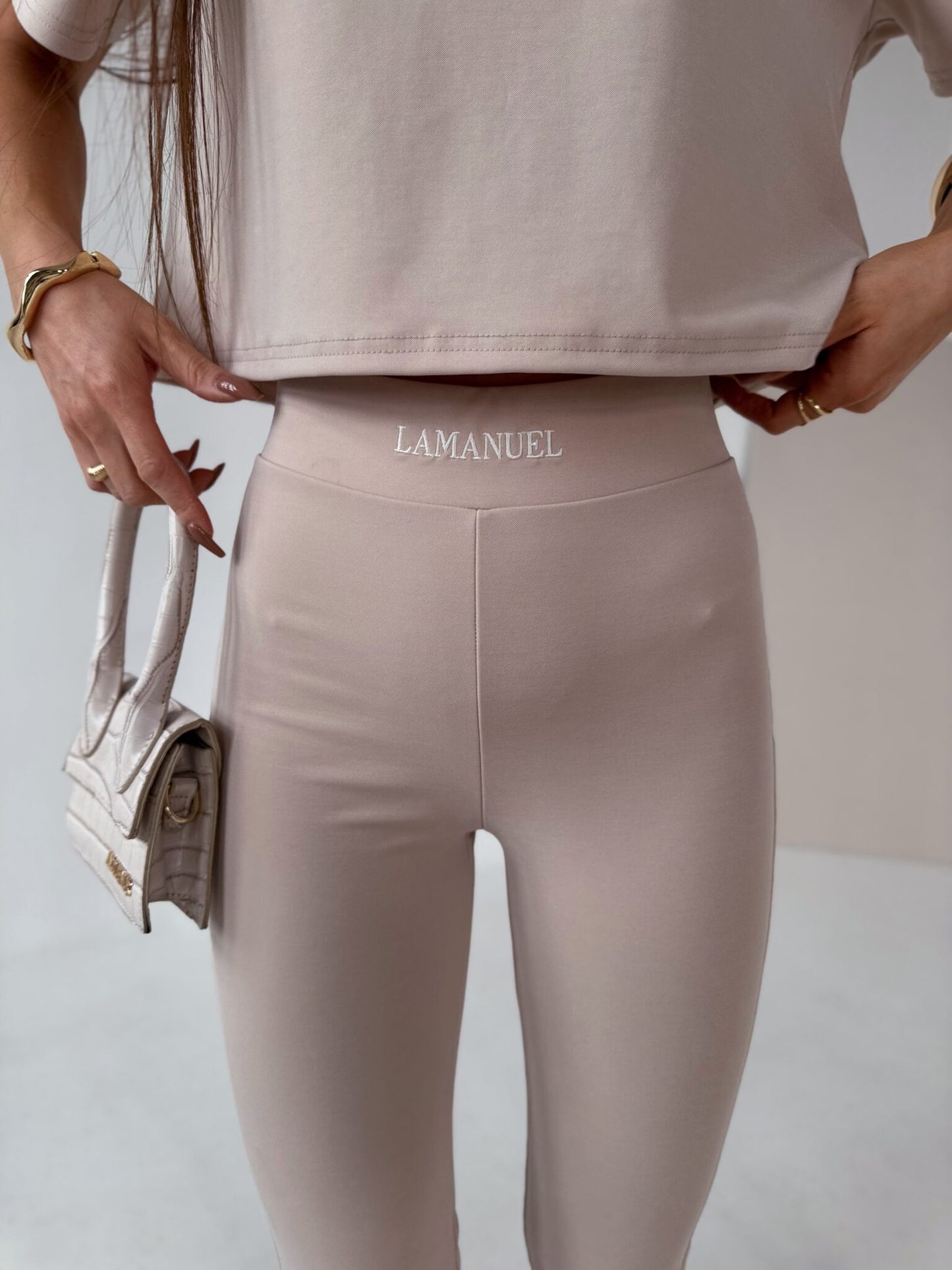 Leggings ADORE LA MANUEL beige