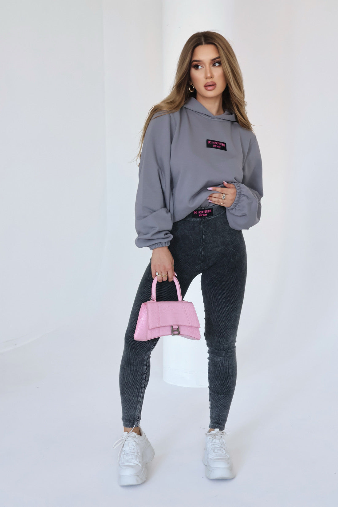 LEGGINGS DAMEN BG SHAPE | DUNKELGRAU
