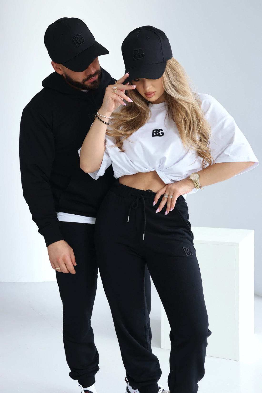 KAPPE UNISEX BG CAP | SCHWARZ