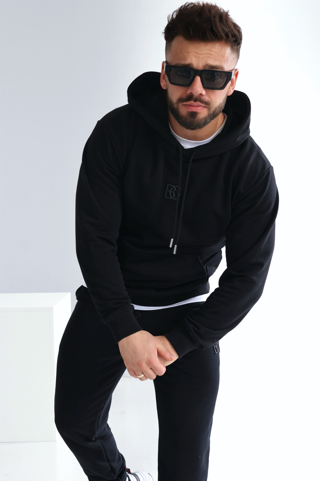 SWEATSHIRT HERREN BG KANGOO | SCHWARZ