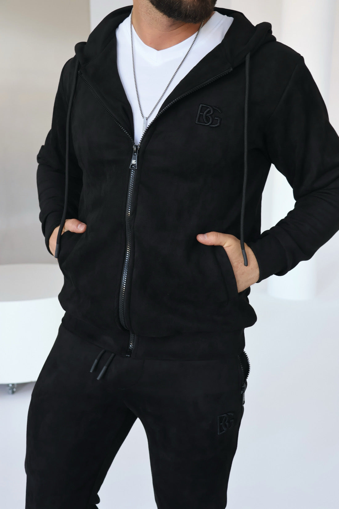 SPORTANZUG HERREN BG LOYALTY | SCHWARZ
