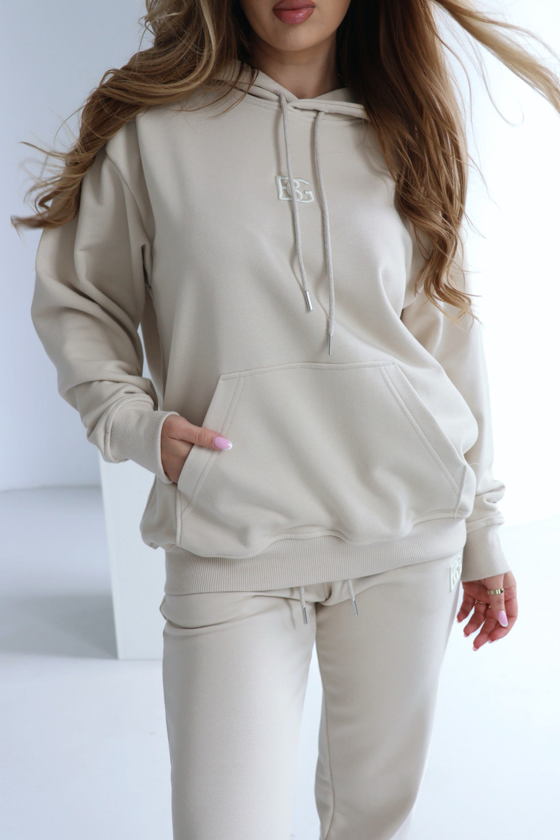 SWEATSHIRT BG KANGOO | HELLBEIGE