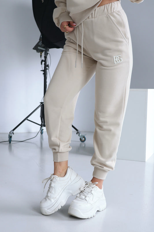 DAMENHOSE BG BRAND | HELLBEIGE