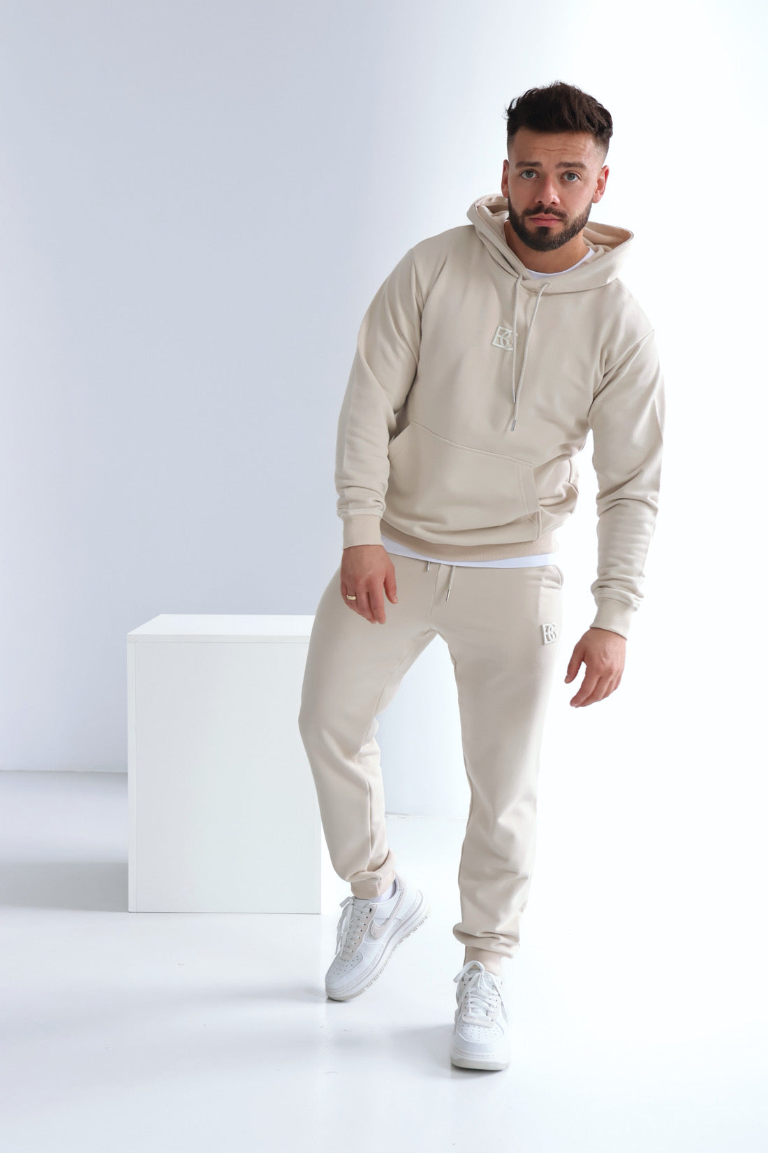 SWEATSHIRT HERREN BG KANGOO | HELLBEIGE