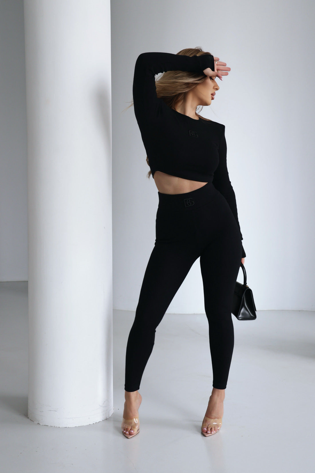 DAMENBLUSE BG BESTIE | SCHWARZ