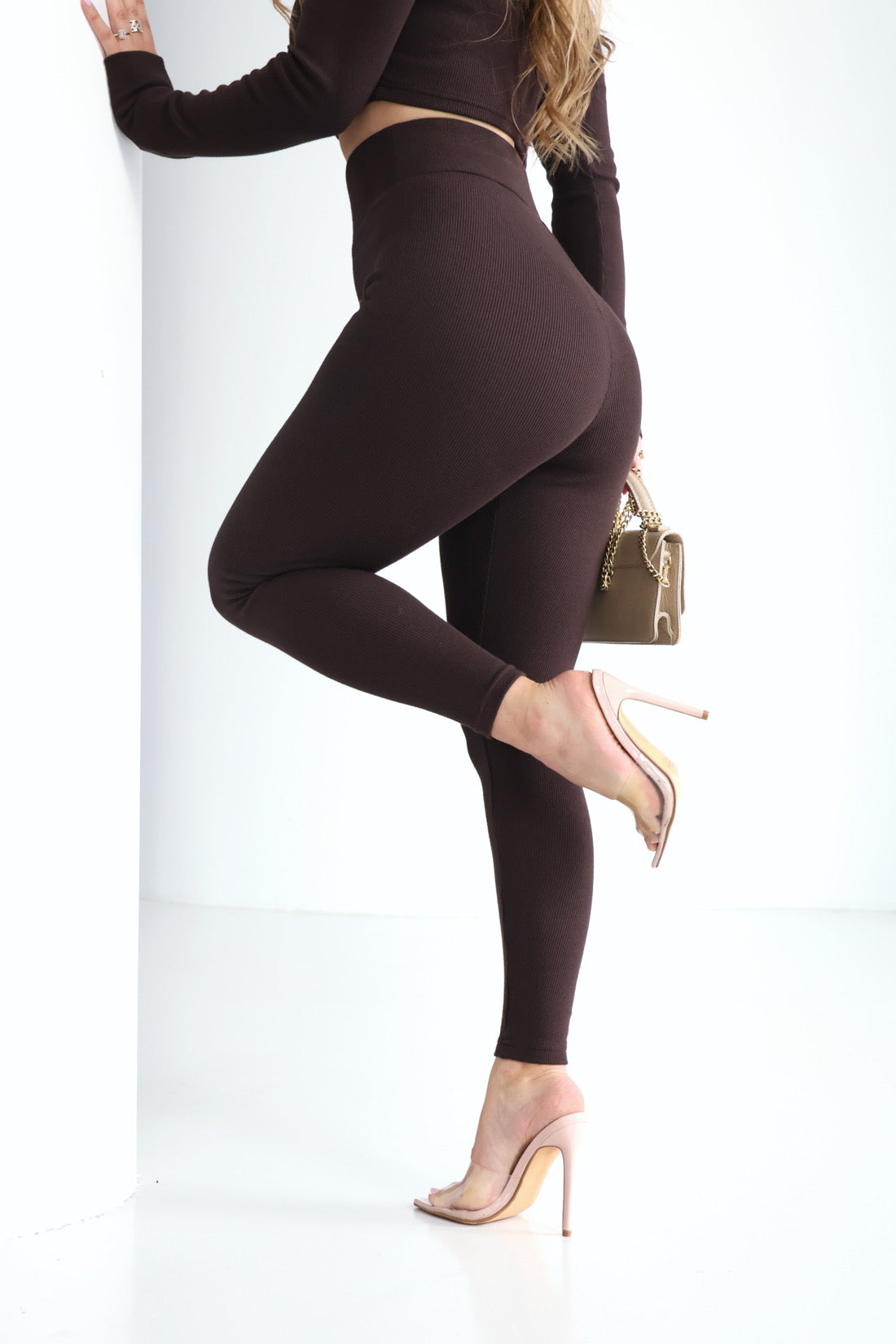 LEGGINGS BG TASTE | DUNKELBRAUN