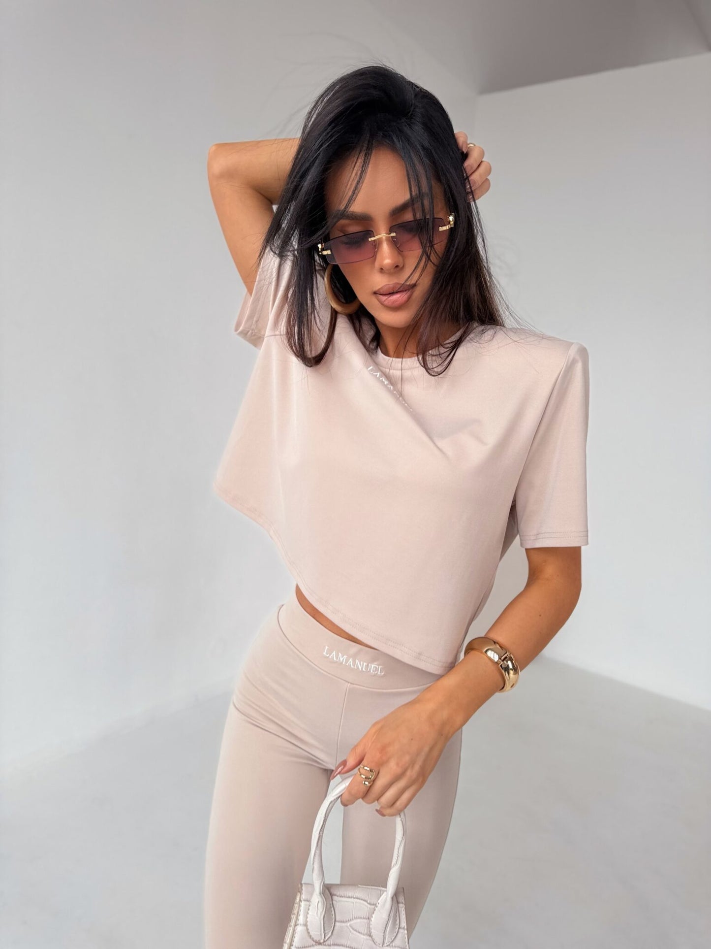 Leggings ADORE LA MANUEL beige