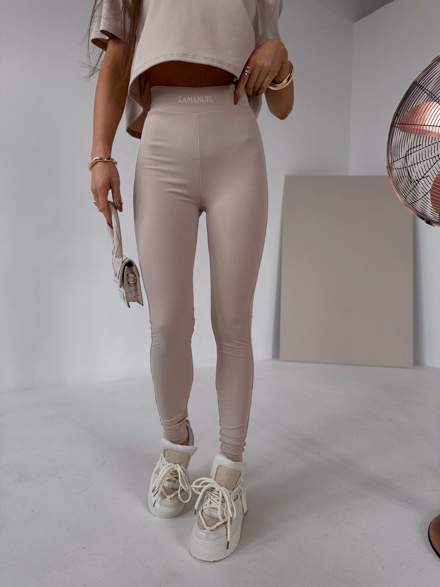 Leggings ADORE LA MANUEL beige