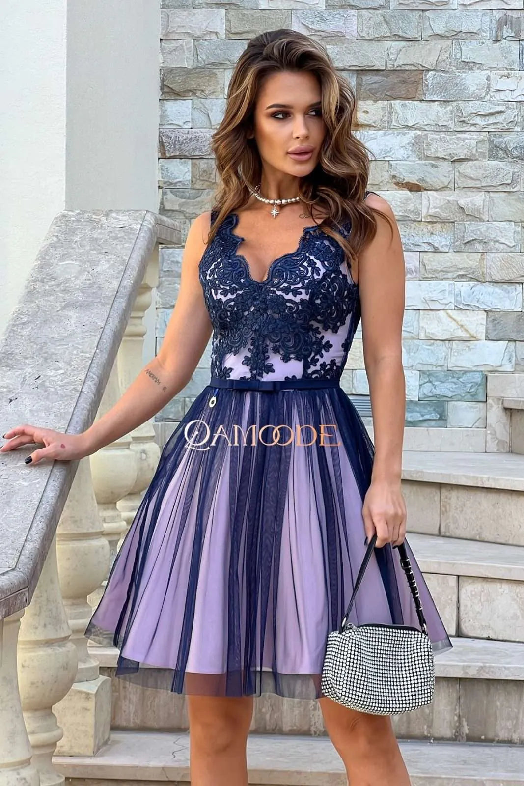 Kleid mit Tüll