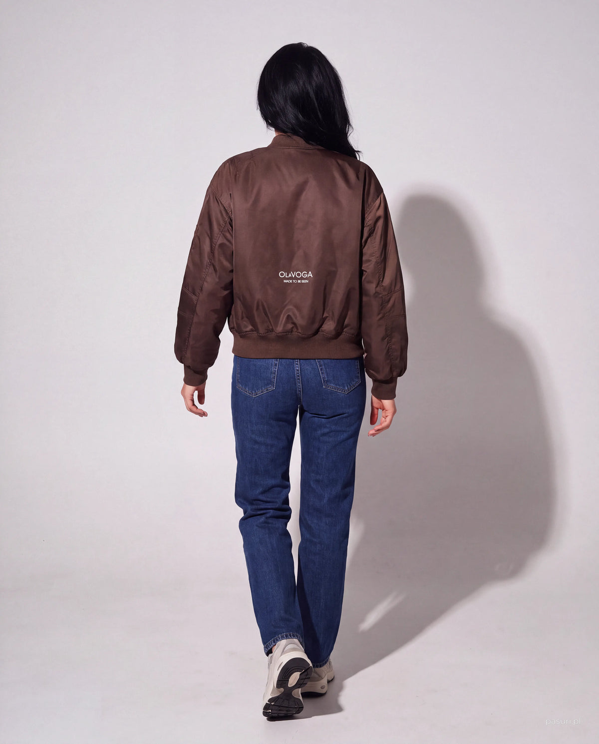 Jacke Wooly OLAVOGA Damen | Braun