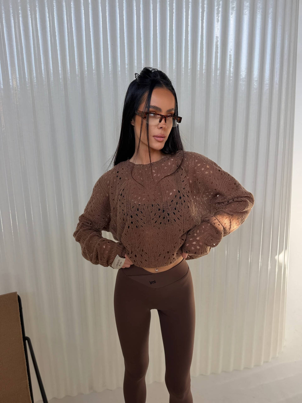 Leggings LIFT LA MANUEL Braun