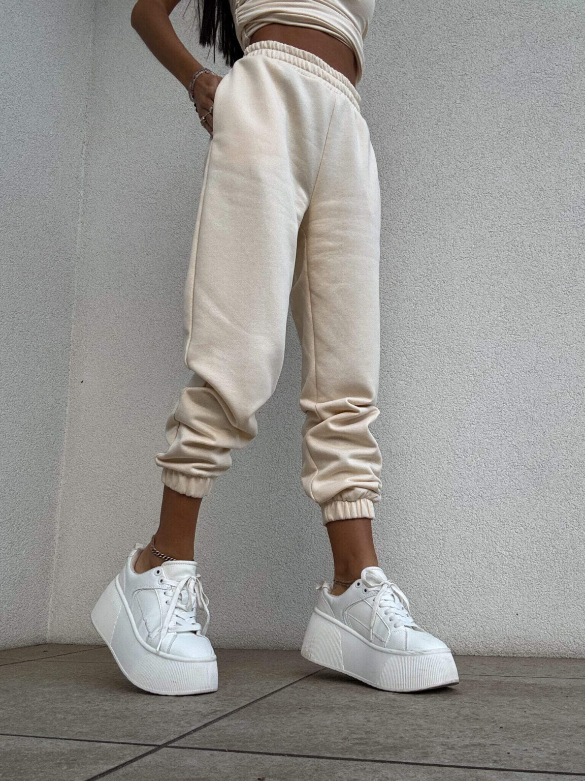 Jogginghose CLASSIC BY ME Vanille