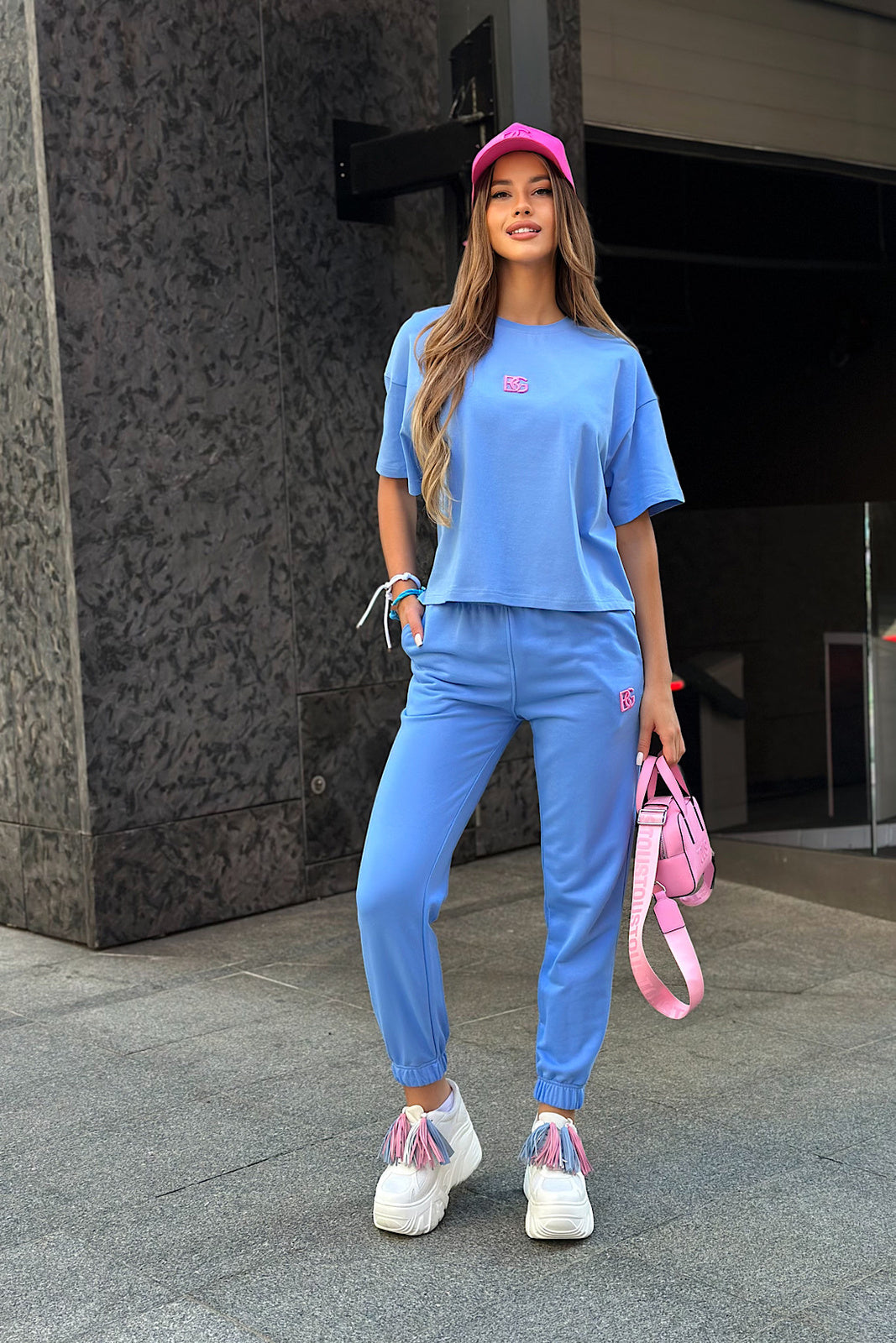 Damenhose Jogginghose Brandenburg Couture LUNA | blau