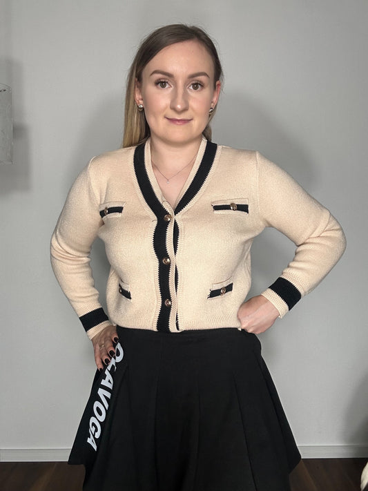 Strickjacke JENNA - Beige