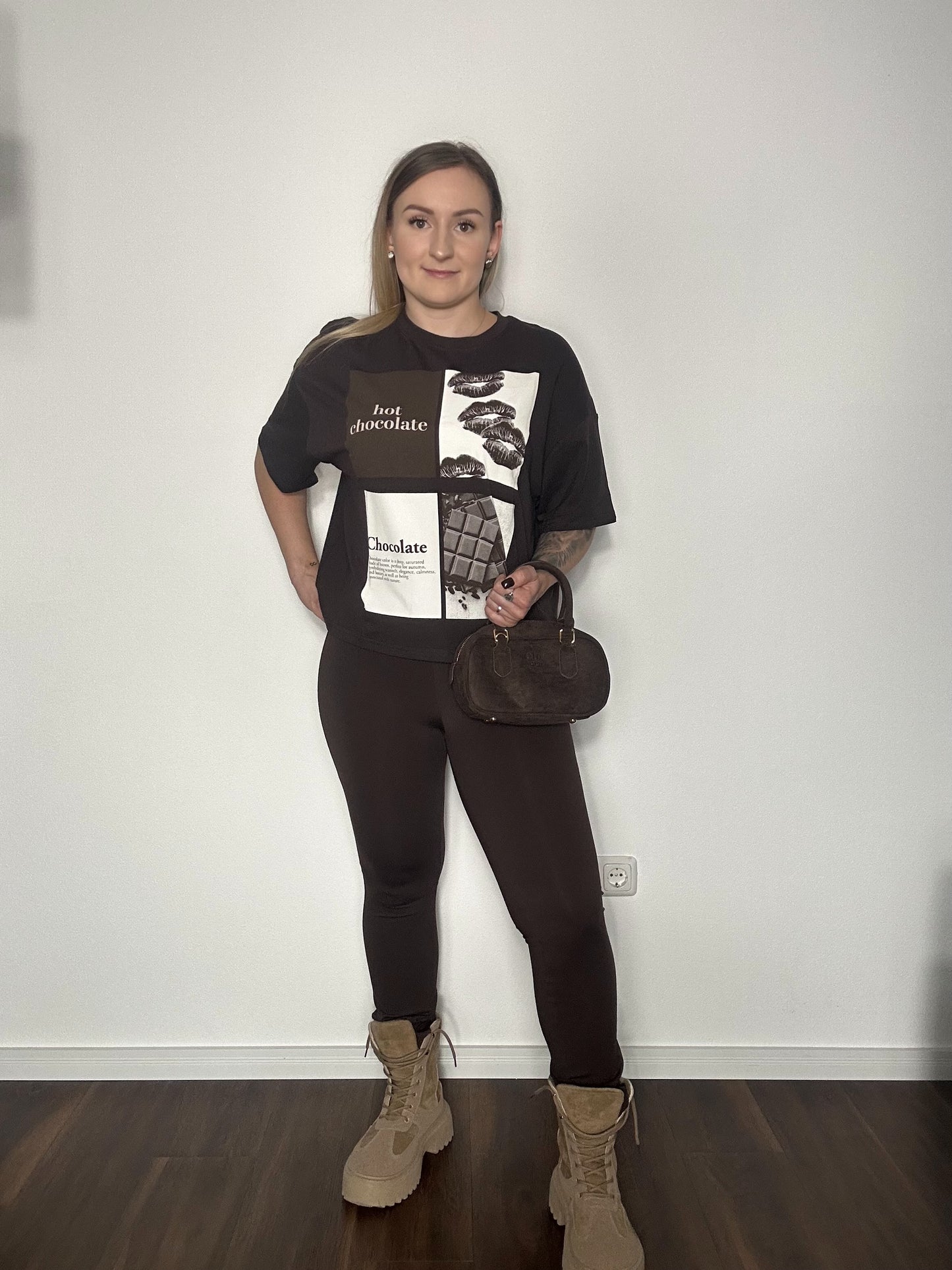 T- Shirt BG SCHOKOLADE SCHOKOBRAUN