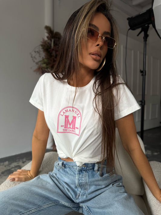 T- Shirt Aura La Manuel ecru