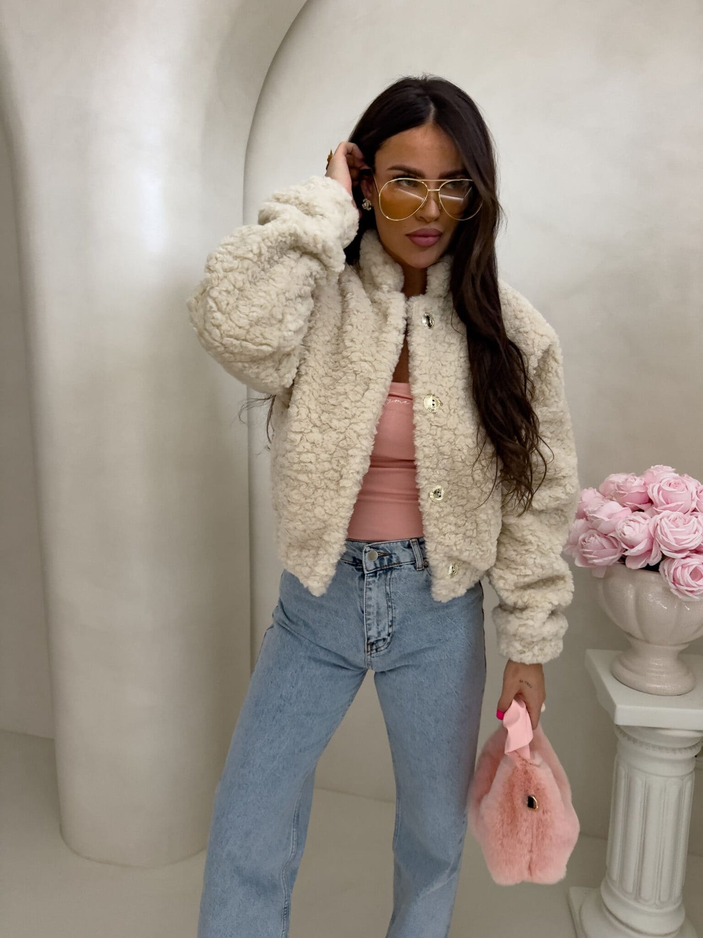 Jacke Cloudy By Me Ecru