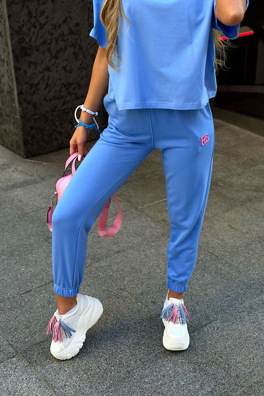 Damenhose Jogginghose Brandenburg Couture LUNA | blau