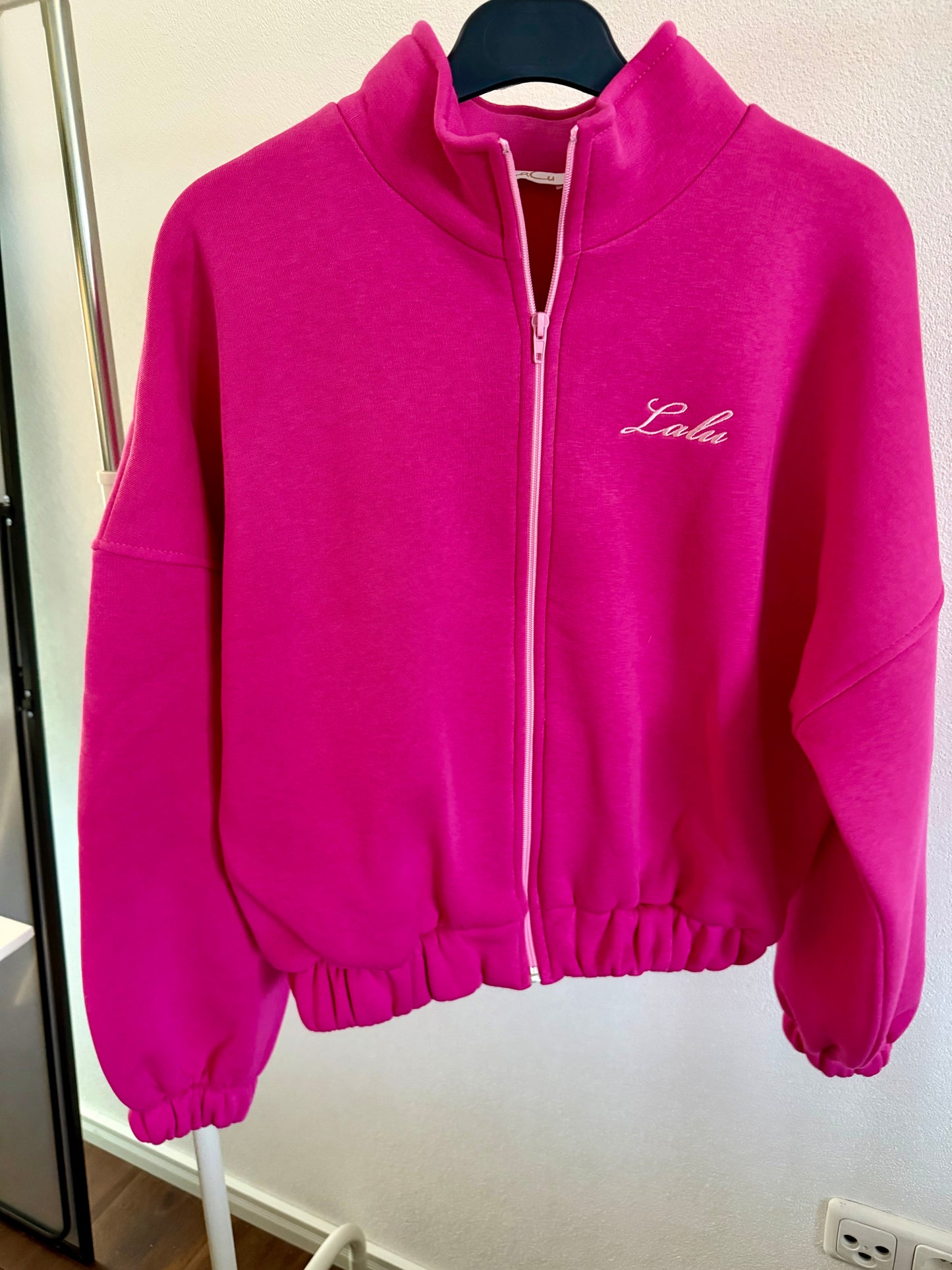 Sweatshirt Lalu mit Reißverschluss ohne Kapuze | Verschiedene Farben