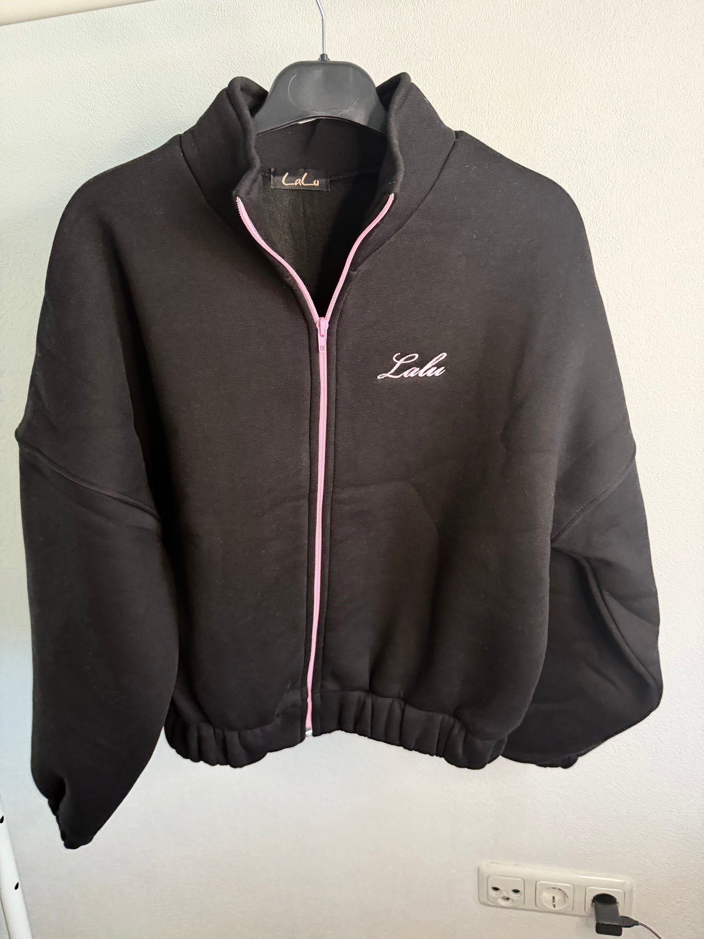 Sweatshirt Lalu mit Reißverschluss ohne Kapuze | Verschiedene Farben