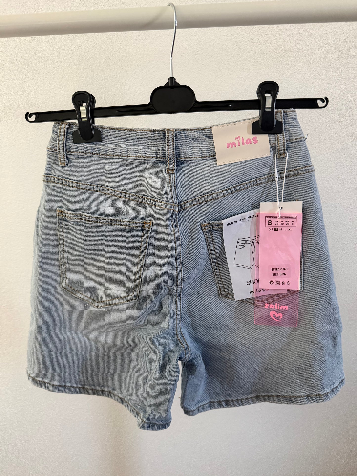Jeans Shorts Milas | Hellblau