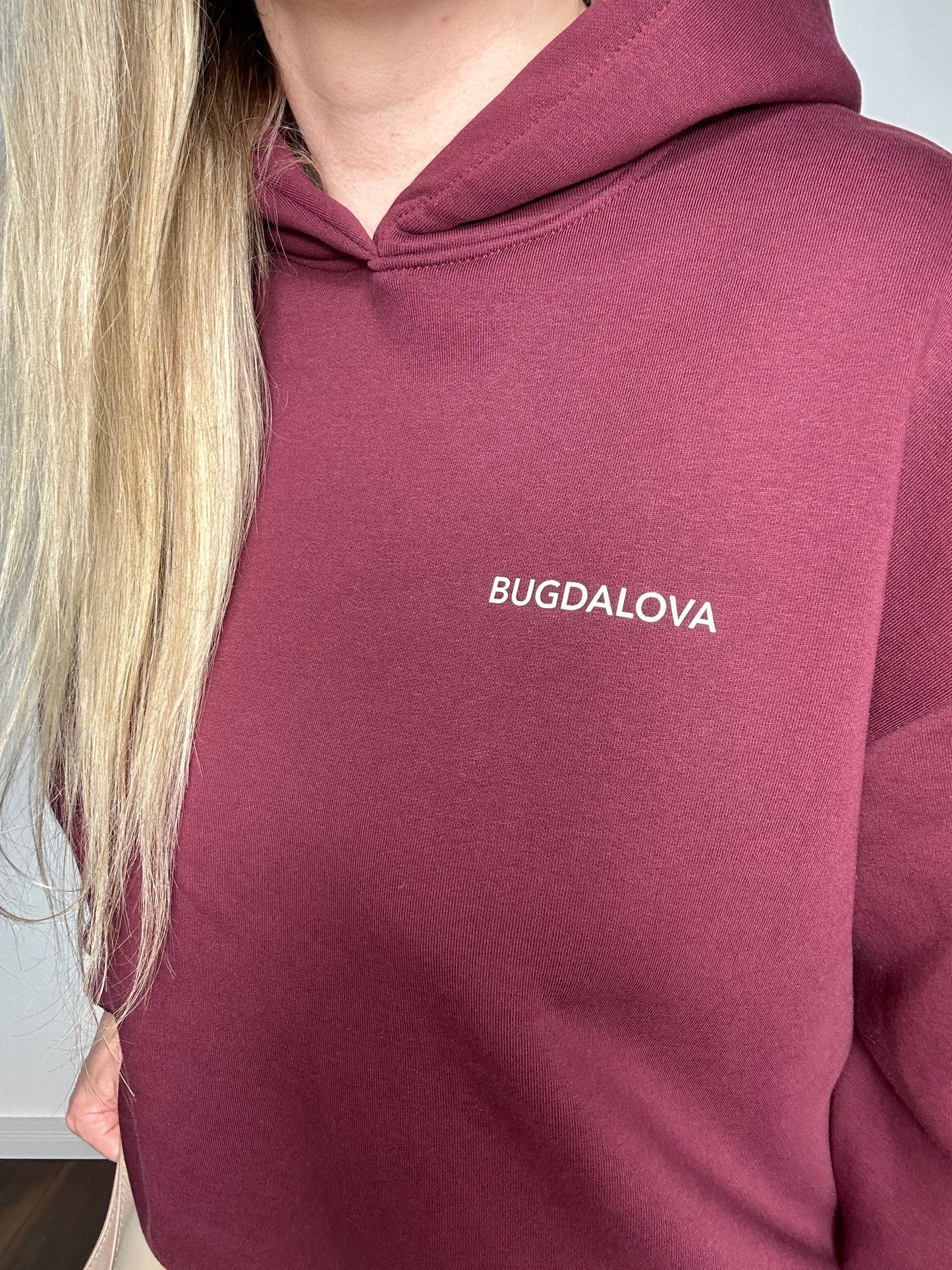 Sweatshirt Bugdalova Bordeaux