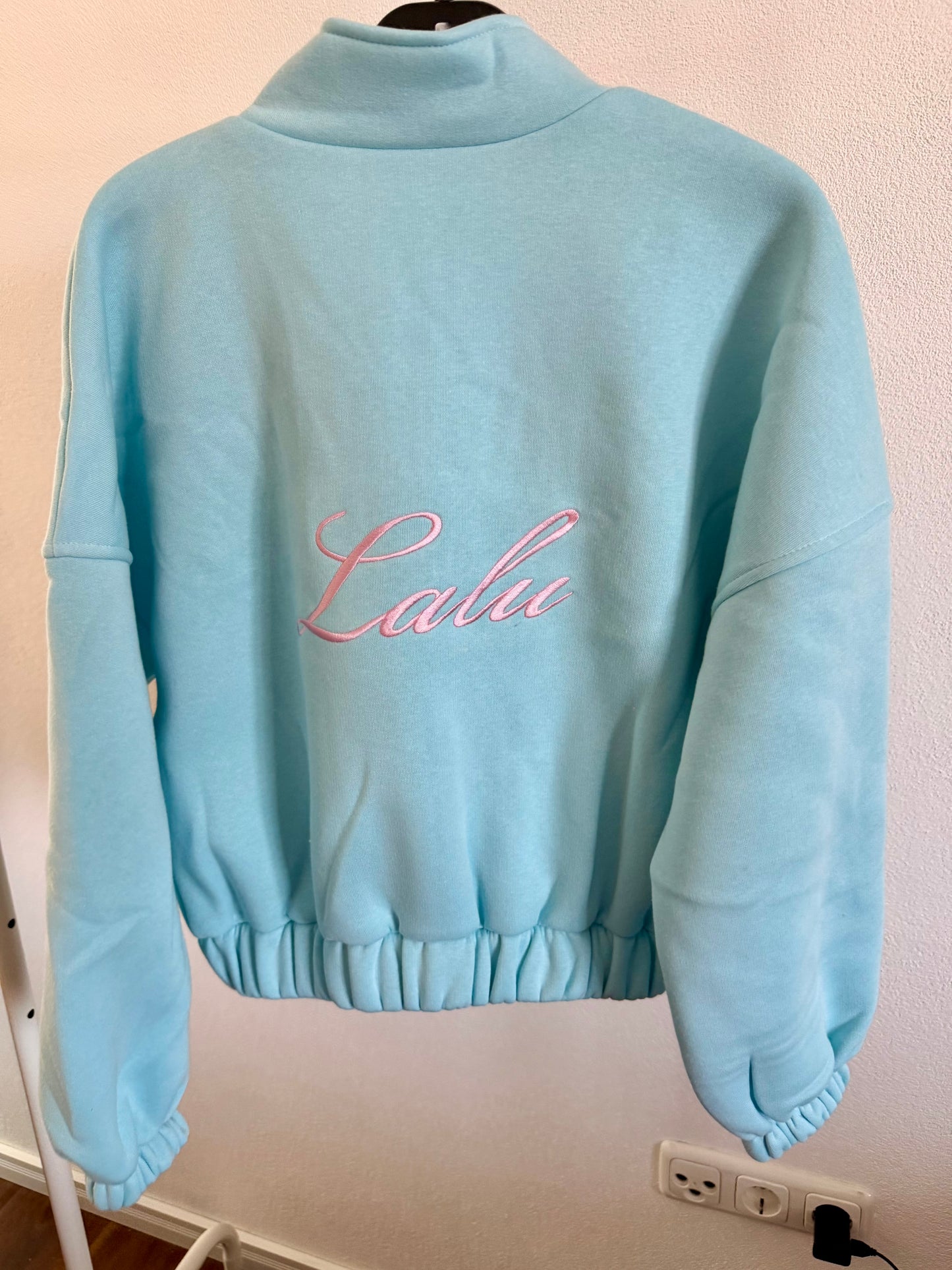 Sweatshirt Lalu mit Reißverschluss ohne Kapuze | Verschiedene Farben