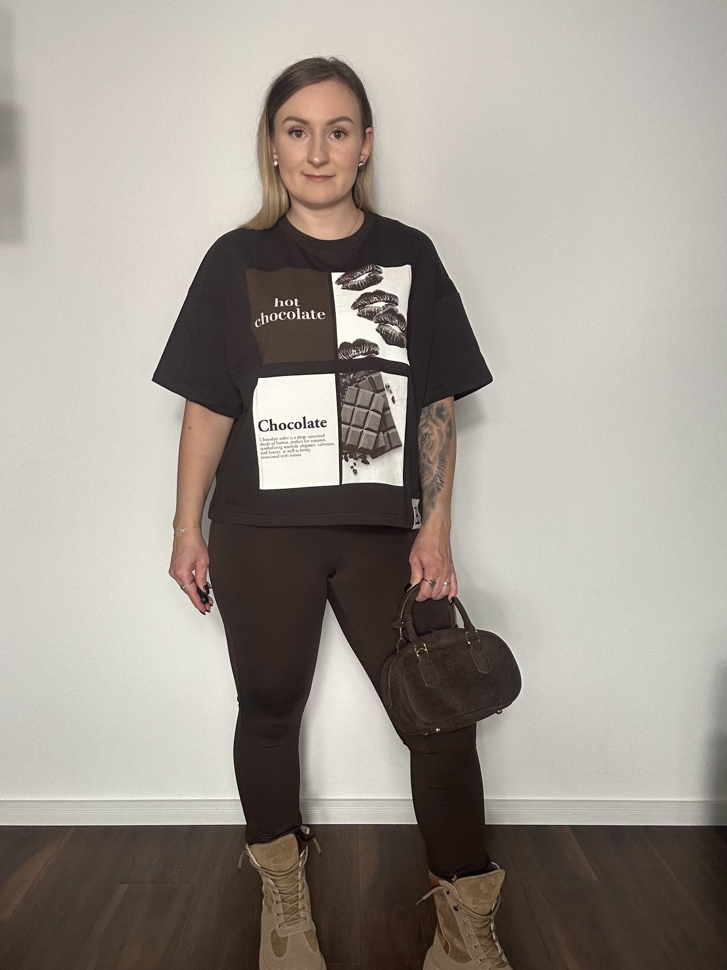 T- Shirt BG SCHOKOLADE SCHOKOBRAUN