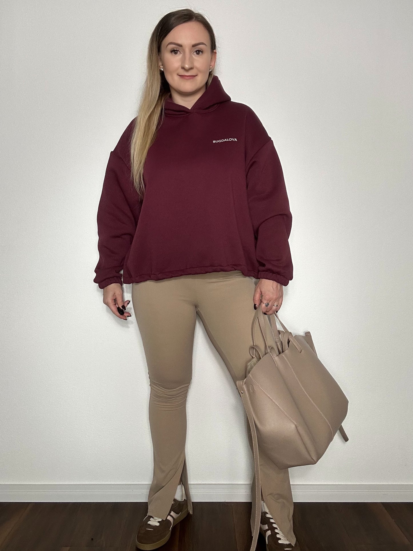 Sweatshirt Bugdalova Bordeaux