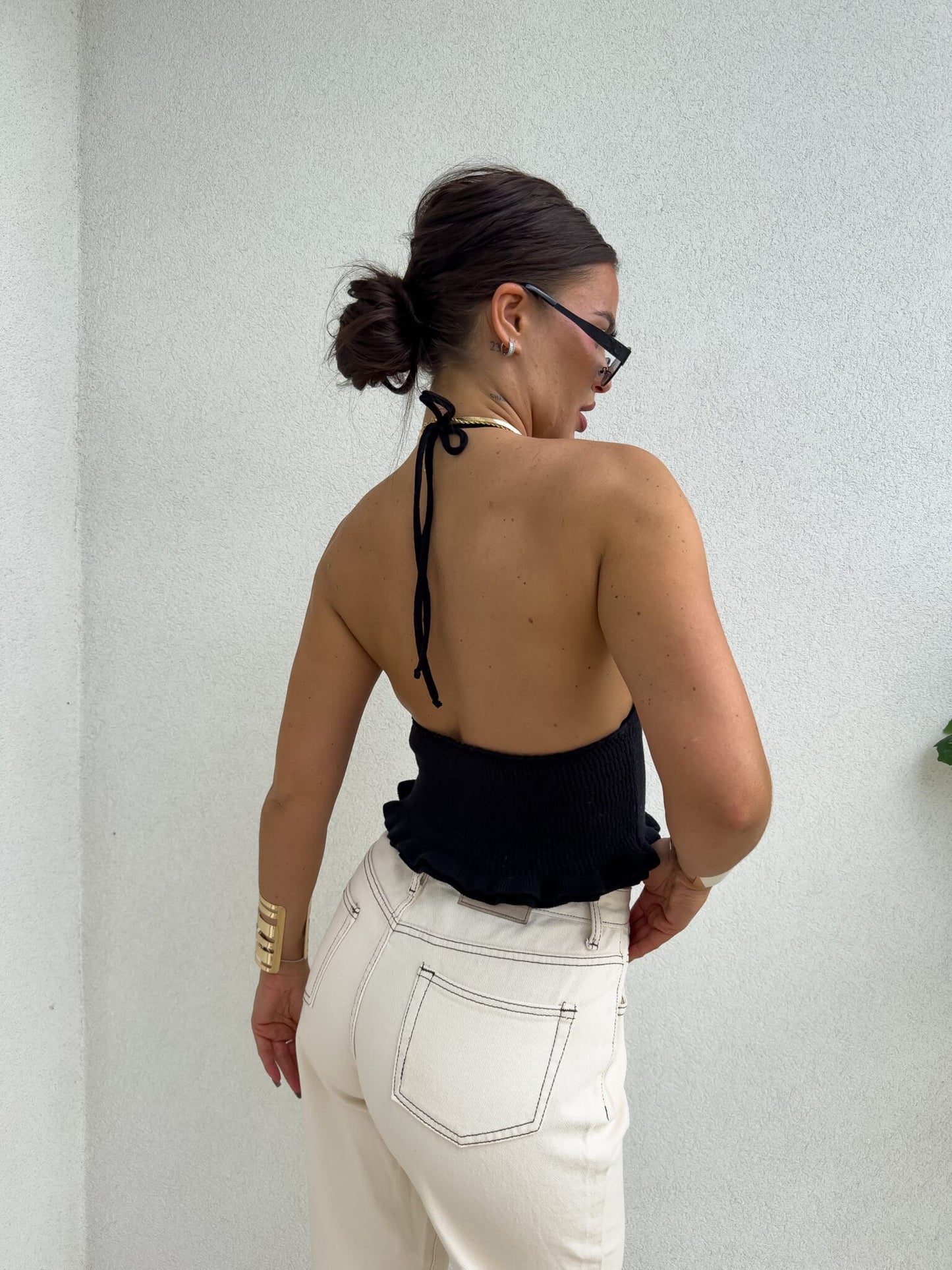 Damentop Tanktop Bella By me | Schwarz