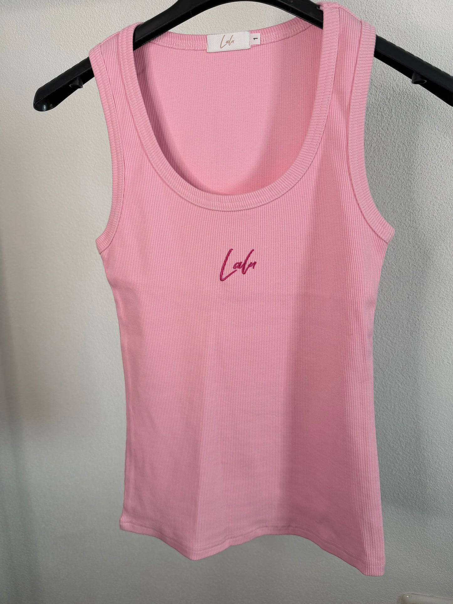Tanktop Lalu aus Baumwolle mit dezenten Logo | Verschiedene Farben
