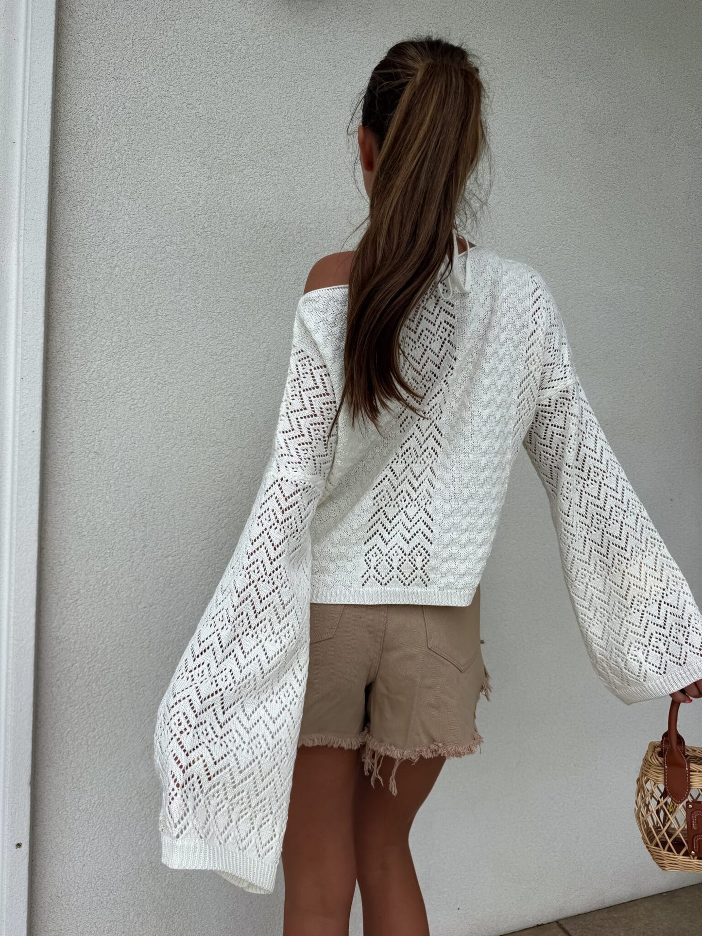 Sweatshirt LUGANO Ecru