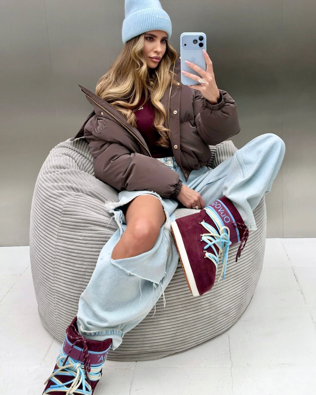 Winterjacke OLAVOGA OROYUAL Braun