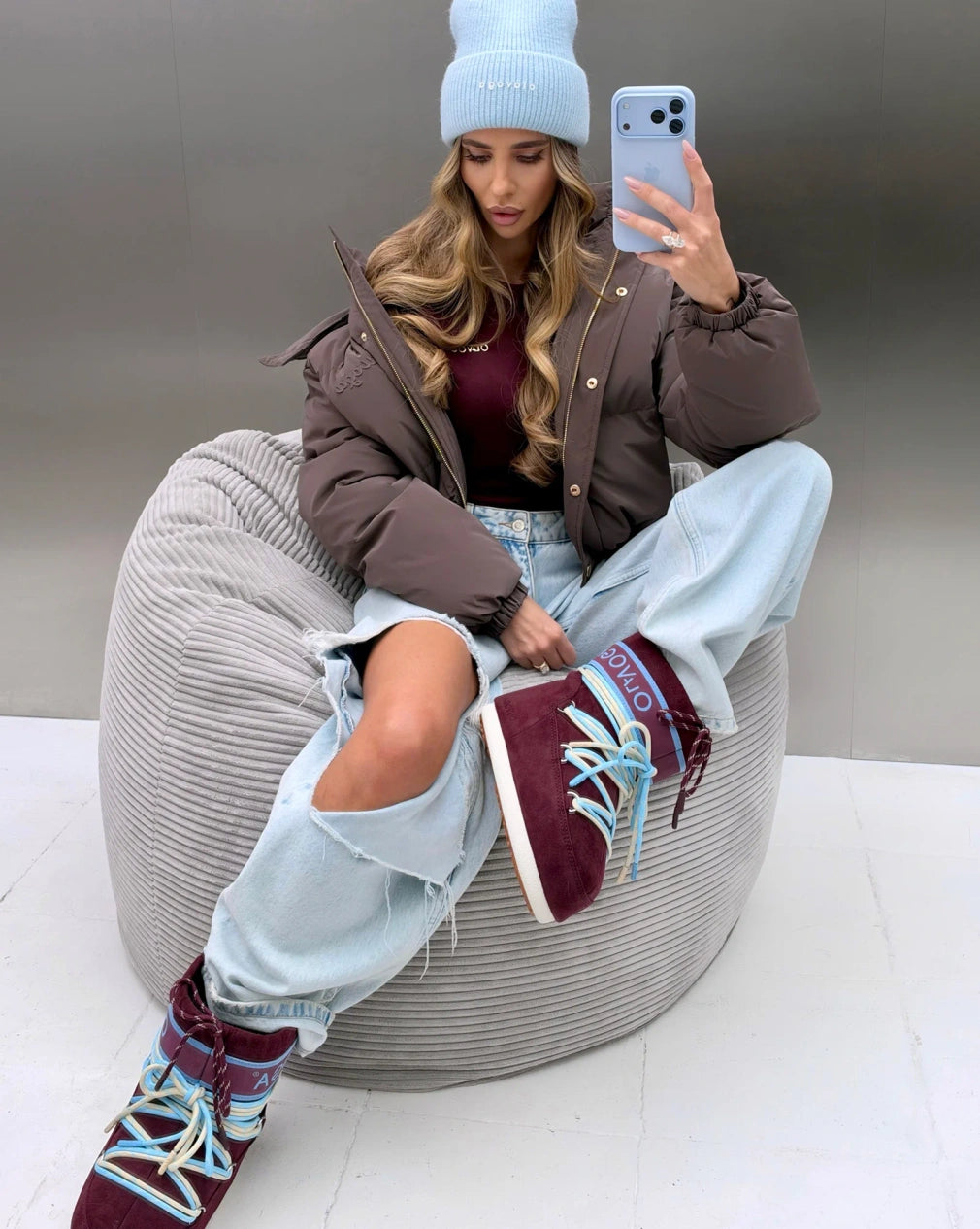 Winterjacke OLAVOGA OROYUAL Braun