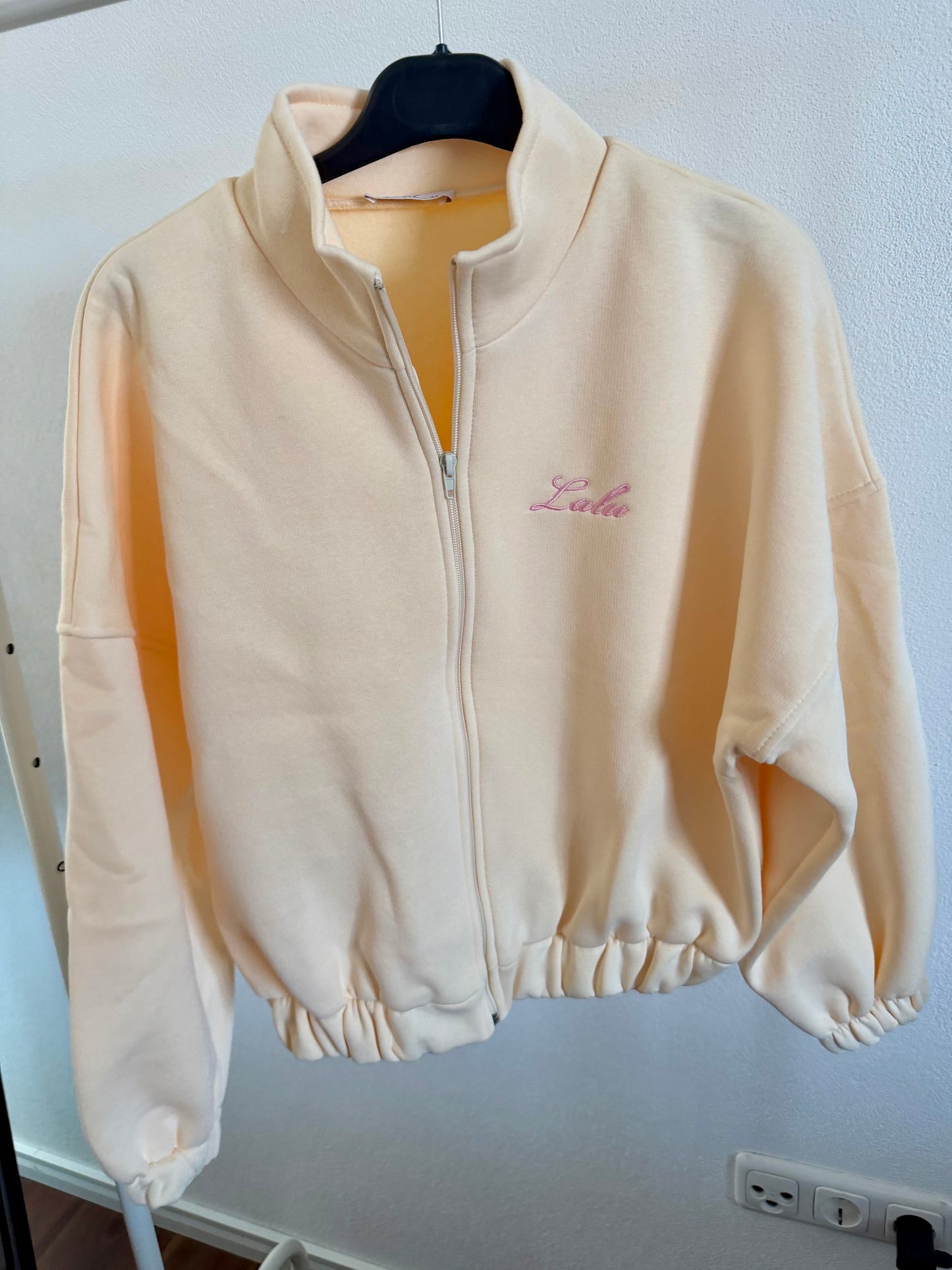 Sweatshirt Lalu mit Reißverschluss ohne Kapuze | Verschiedene Farben