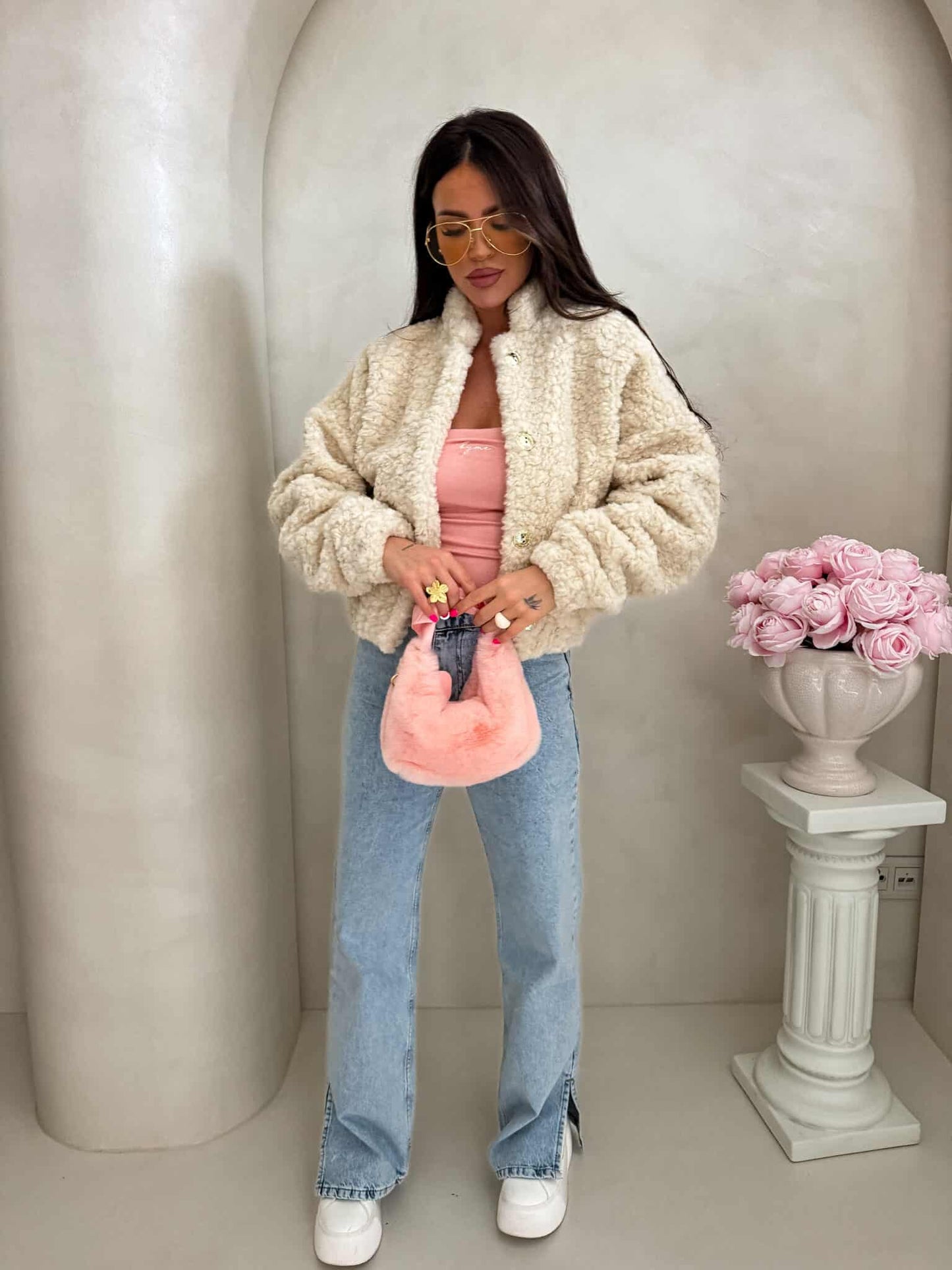 Jacke Cloudy By Me Ecru