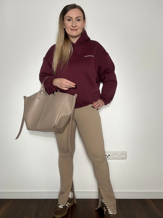Sweatshirt Bugdalova Bordeaux