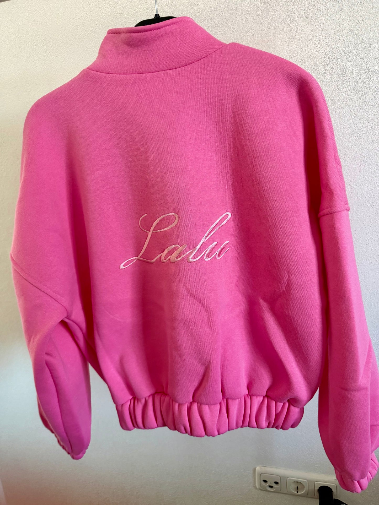Sweatshirt Lalu mit Reißverschluss ohne Kapuze | Verschiedene Farben
