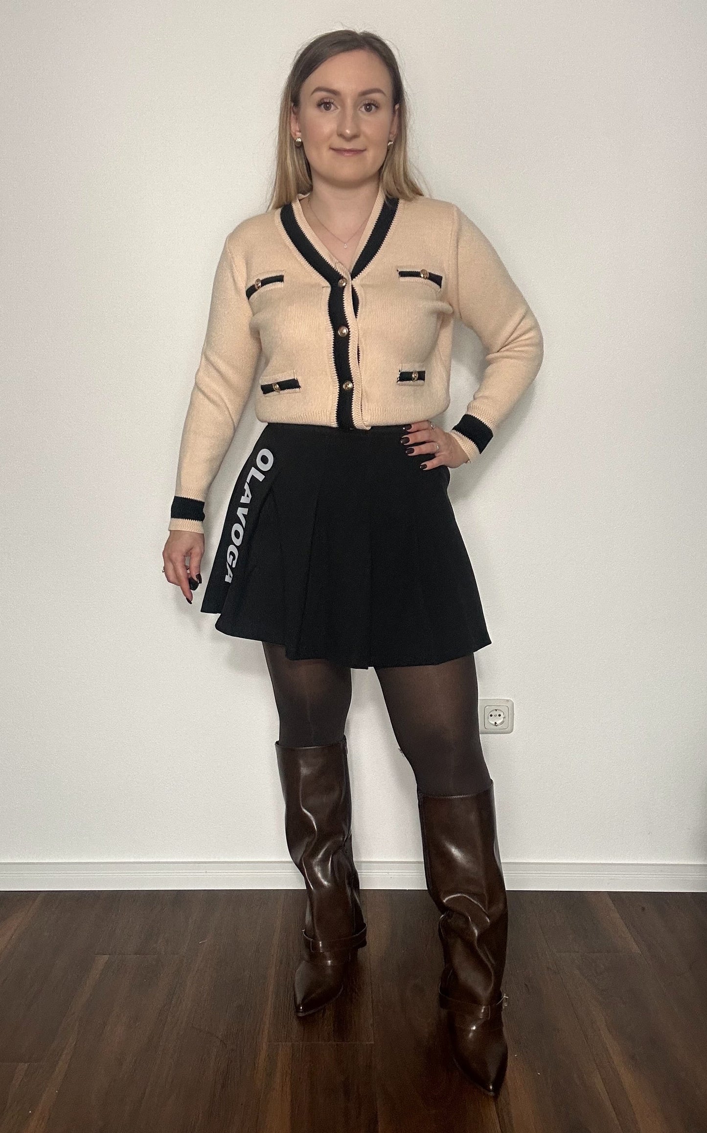 Strickjacke JENNA - Beige